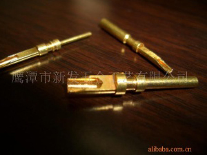 電子插孔，母端，銅針